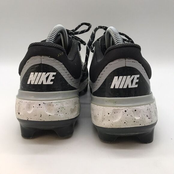 Nike Alpha Huarache Elite 4 Low MCS Men's 7 Smoke Grey Baseball Shoes FD6221-002 - Picture 4 of 11